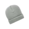 mb7145 soft knitted winter beanie grey unisex.56010 detail 89538