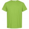 Pánské kvalitní tričko vyšší gramáže z Bio bavlny do 8XL limetková