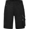 Pánské funkční pracovní kraťasy z velmi odolného, robustního materiálu černá