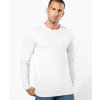 Pánské přiléhavé triko s dlouhým rukávem. a elastanem K3016