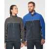 Pánská pracovní dvoubarevná celopropínací polarfleecová bunda