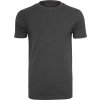 Pánské tričko delšího střihu vyšší gramáže šedá uhlová