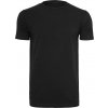 Pánské tričko delšího střihu vyšší gramáže černá