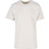 Pánské tričko delšího střihu vyšší gramáže písková