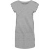 Dámské lehké dlouhé tričko nebo tričko šaty šedý melír