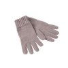 Rukavice z příze melange bílá