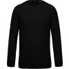 Pánská raglánová mikina z bio bavlny K480 Černá