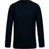 Pánská raglánová mikina z bio bavlny K480 Námořní modrá