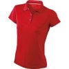 Velmi pohodlné dámské velmi funkční tričko polo červená
