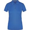 Velmi pohodlné dámské velmi funkční tričko polo modrá azurová