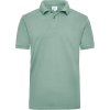 Pánská pracovní polokošile Workwear Polo JN801 zelená mlhavá