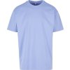 Pánské silné oversize tričko BY102 viola blue