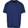 Pánské silné oversize tričko BY102 dark blue
