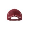 RAPPER SUEDE S CARDINAL TRUCKER POLYESTER BACK RPSDCA