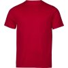 Pánské tričko z kvalitního materiálu, dvakrát předsrážené česané bavlny vyšší gramáže červená