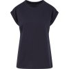 Dámské tričko s padlými rukávy NM007 modrá námořní