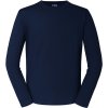 Pánské triko s dlouhým rukávem Authentic modrá námořní
