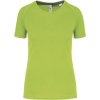 Dámské sportovní tričko ProAct z recyklovaného polyesteru PA4013 limetková