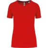 Dámské sportovní tričko ProAct z recyklovaného polyesteru PA4013 červená