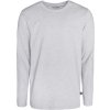 Pánské silnější triko s dlouhým rukávem Pure Waste melír