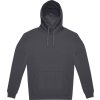 Pánská, unisex mikina s kapucí Hoodie tmavě šedá