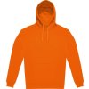 Pánská, unisex mikina s kapucí Hoodie oranžová