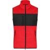 Pánská fleecová vesta JN1310 červená