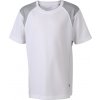 Dětské běžecké prodyšné triko bílá