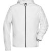 Sportovní větrovka z recyklovaného polyesteru bílá