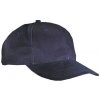 6 panelová klasická kšiltovka s vyztuženým čelem navy