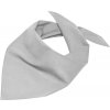Multifunkční trojúhelníkový šátek šedá světlá
