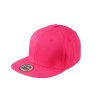 Trendy snapback kšiltovka ve vyšším profilu a rovným kšiltem růžová