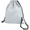 Polyesterový batoh na stahování šedá