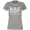 tričko BBF brunette seda