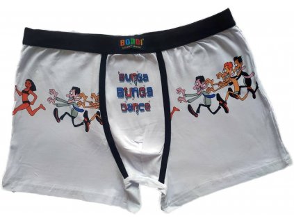 Pánské vtipné boxerky BONDI "Bunga Bunga Dance"
