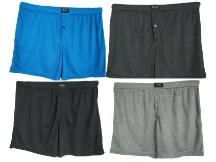 Trenýrky boxerky nadrozměrné  pánské 3XL-6XL JHA01