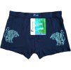 Pánské bambusové boxerky lev M0276