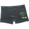Pánské boxerky Pesail s vtipným potiskem a nápisem – mix barev