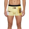 Pánské boxerky bavlna EURO žluté.