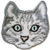 Textilní nášivka Kočka