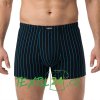Pánské nadměrné boxerky s modrým proužkem.
