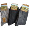 Ponožky ovčí vlněné zdravotní tehrmo 3 páry YZ555