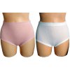 Dámské kalhotky s vysokým pasem a žebrovaným úpletem Bára