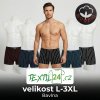Pánské bavlněné boxerky s proužkem, sada více barev, velikosti L až 3XL – Textil 24.