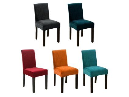 Elastický plyšový potah na židli Royal Plush