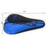 Gelová podložka pro sedlo jízdního kola s tlumením nárazů 3d profilovaný potah (Velikost univerzální)