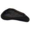Gelová podložka pro sedlo jízdního kola s tlumením nárazů 3d profilovaný potah (Velikost univerzální)