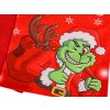 Slavnostní potah židle dekorativní univerzální grinch na opěradlo (Velikost univerzální)
