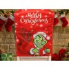 Slavnostní potah židle dekorativní univerzální grinch na opěradlo (Velikost univerzální)