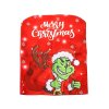 Slavnostní potah židle dekorativní univerzální grinch na opěradlo (Velikost univerzální)